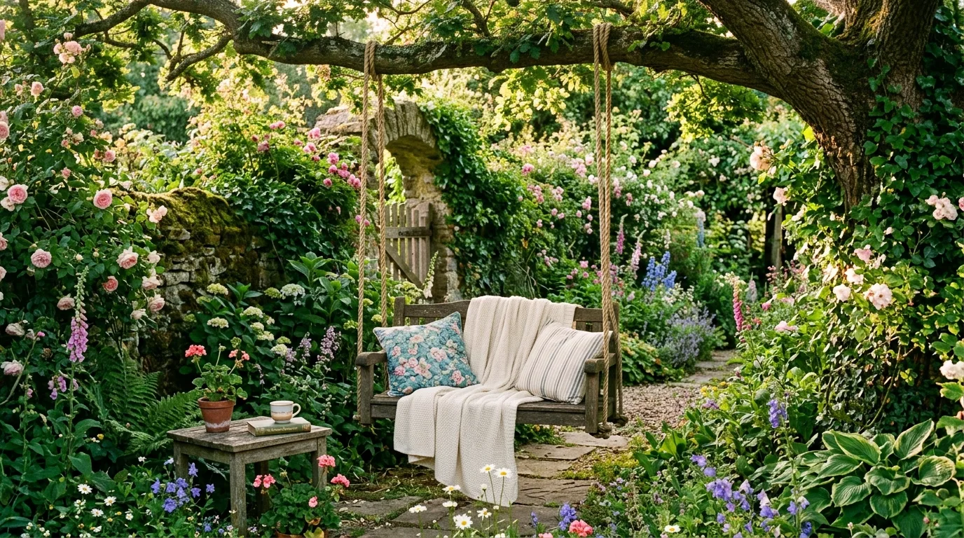 Water Feature in a Quiet Corner